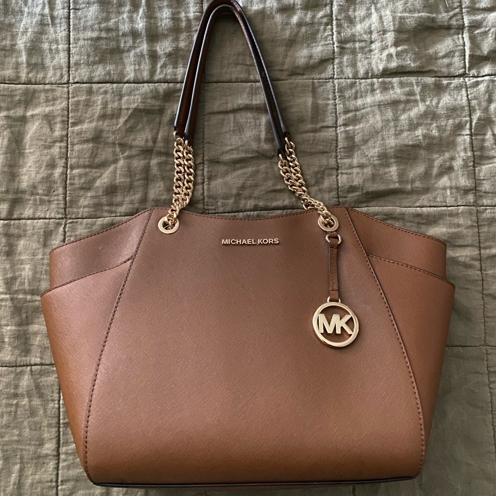 Michael kors brown shoulder bag